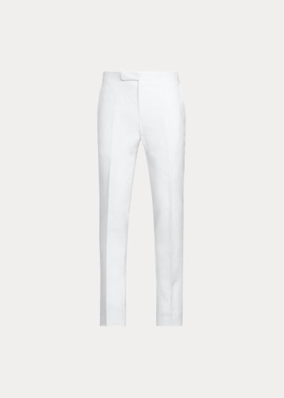 Men's Polo Ralph Lauren Linen Trousers | 758210OFD